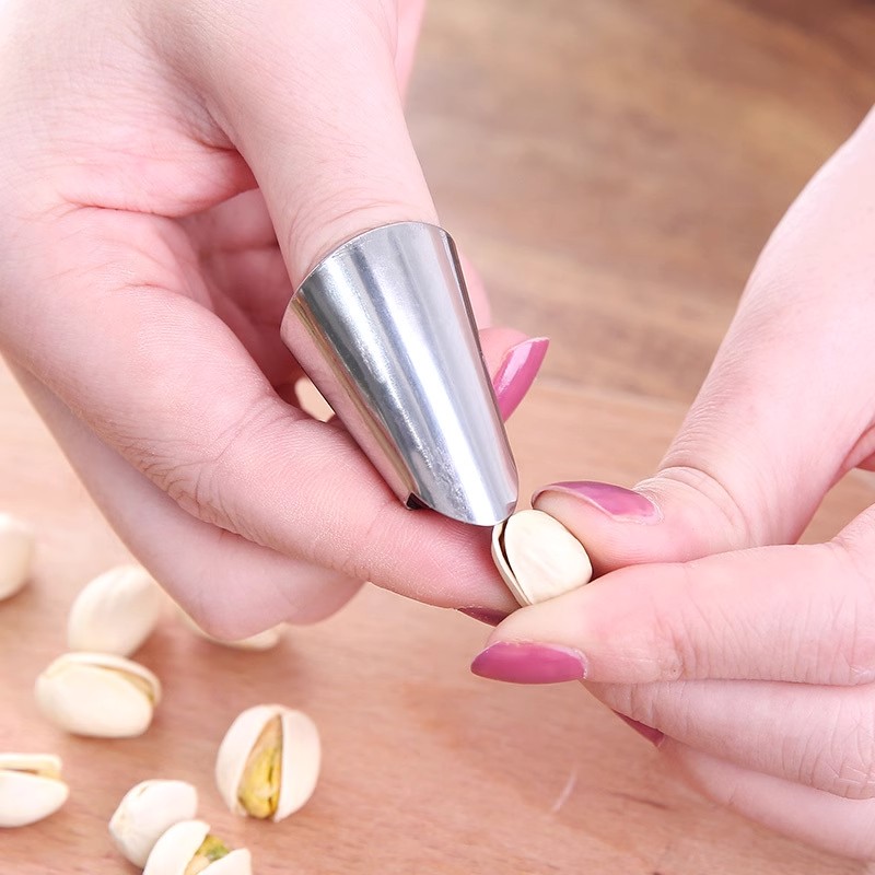 保护手指豆角采摘器铁指甲神器
