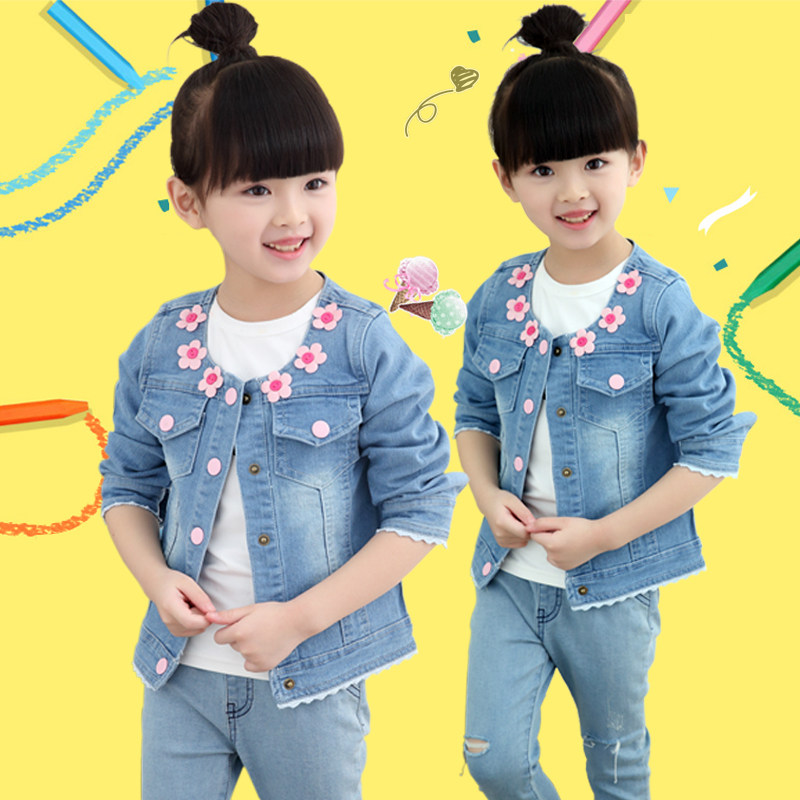 Blouson pour fille en toile - Ref 2158295 Image 3