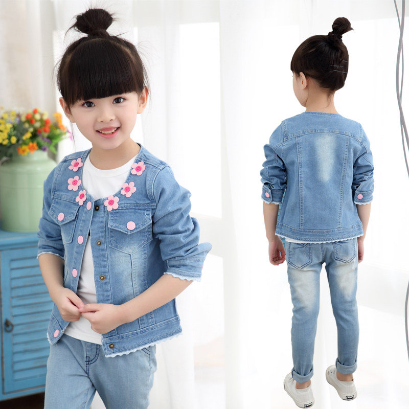 Blouson pour fille en toile - Ref 2158295 Image 1