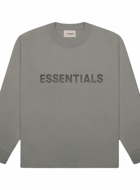 FOG FEAR OF GOD ESSENTIALS圆领长袖T恤