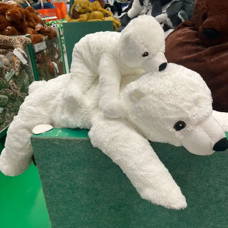 宜家北极熊大白熊毛绒玩具