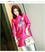 品牌旗袍上衣女新款 唐装 中国风时尚 复古刺绣气质宽松显瘦改良版