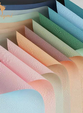 欧雅纸鲜花包装纸双面双色包花纸韩式防水花束花篮纸玫瑰花艺花店