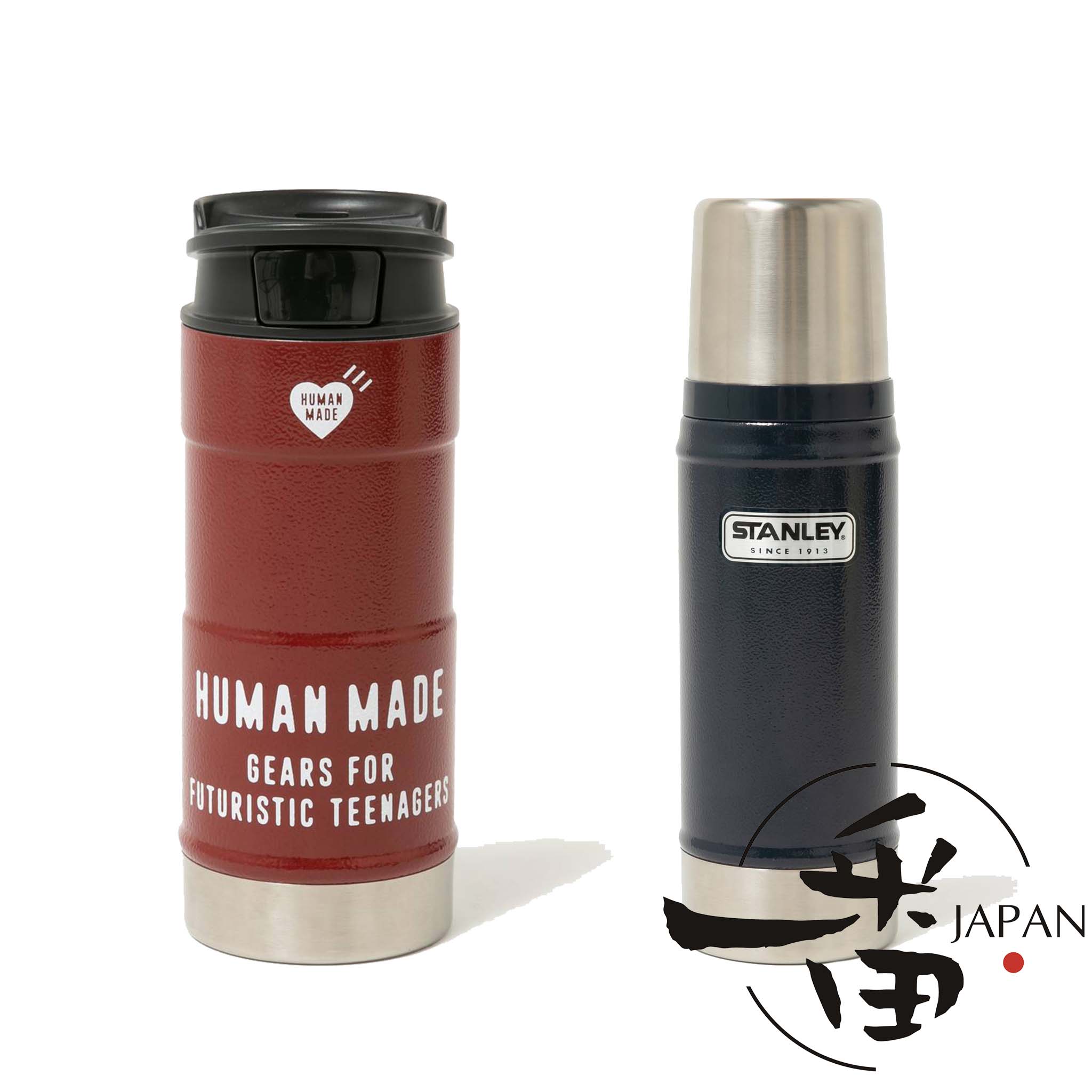 一番现货 HUMAN MADE VACUUM INSULATED BOTTLE露营保温杯水杯-封面