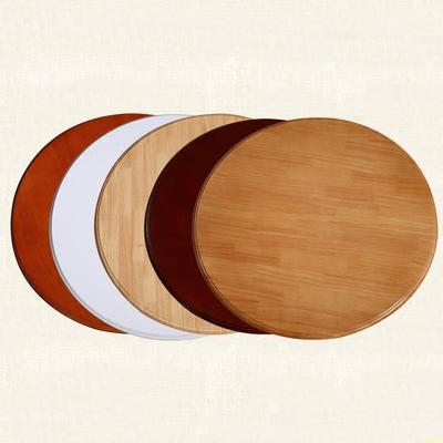 转盘餐桌家用简约实木餐桌转盘中式现代家用酒店饭店旋转圆桌面