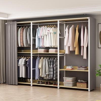 简易衣柜家用卧室新款2023爆款防尘布衣柜出租房用经济型收纳衣橱