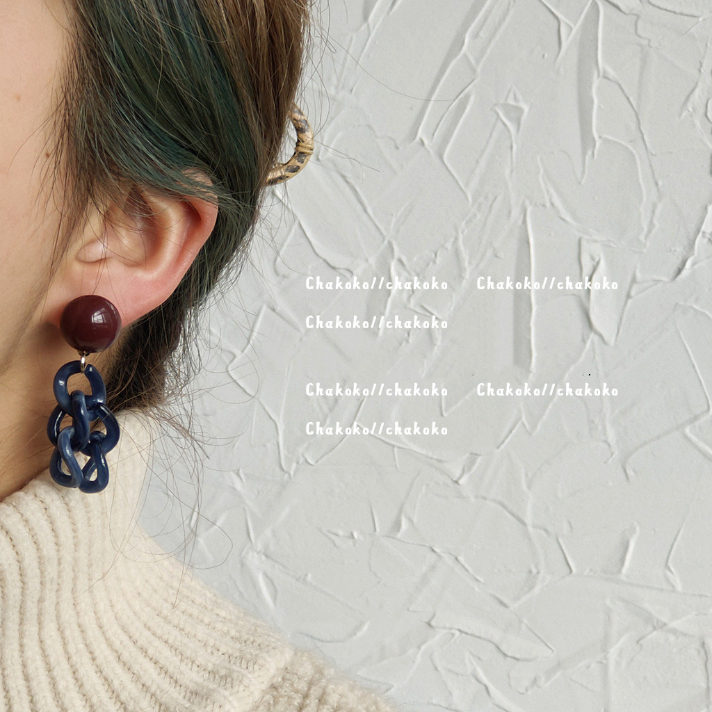 复古独特风链条设计感直播耳坠