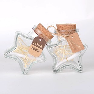 100个小五星瓶沙漠装沙瓶西北大环线沙坡头鸣沙山瓶子徒步旅行