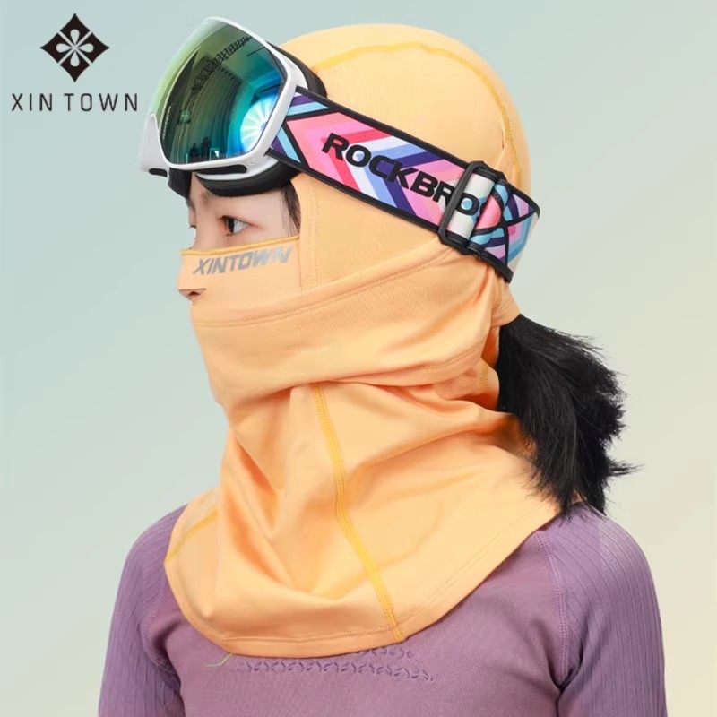 儿童保暖面罩冬季骑行头套运动防寒护脸帽防风摩托车学生滑雪头套