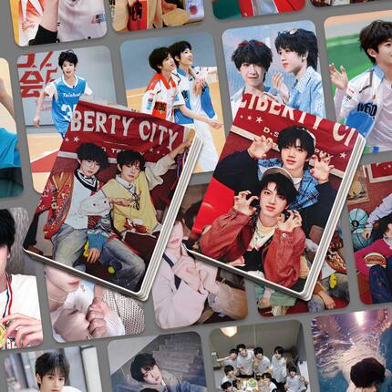 55张TF家族四代高颜小卡陈奕恒陈浚铭周边自印拍立得LOMO卡明信片