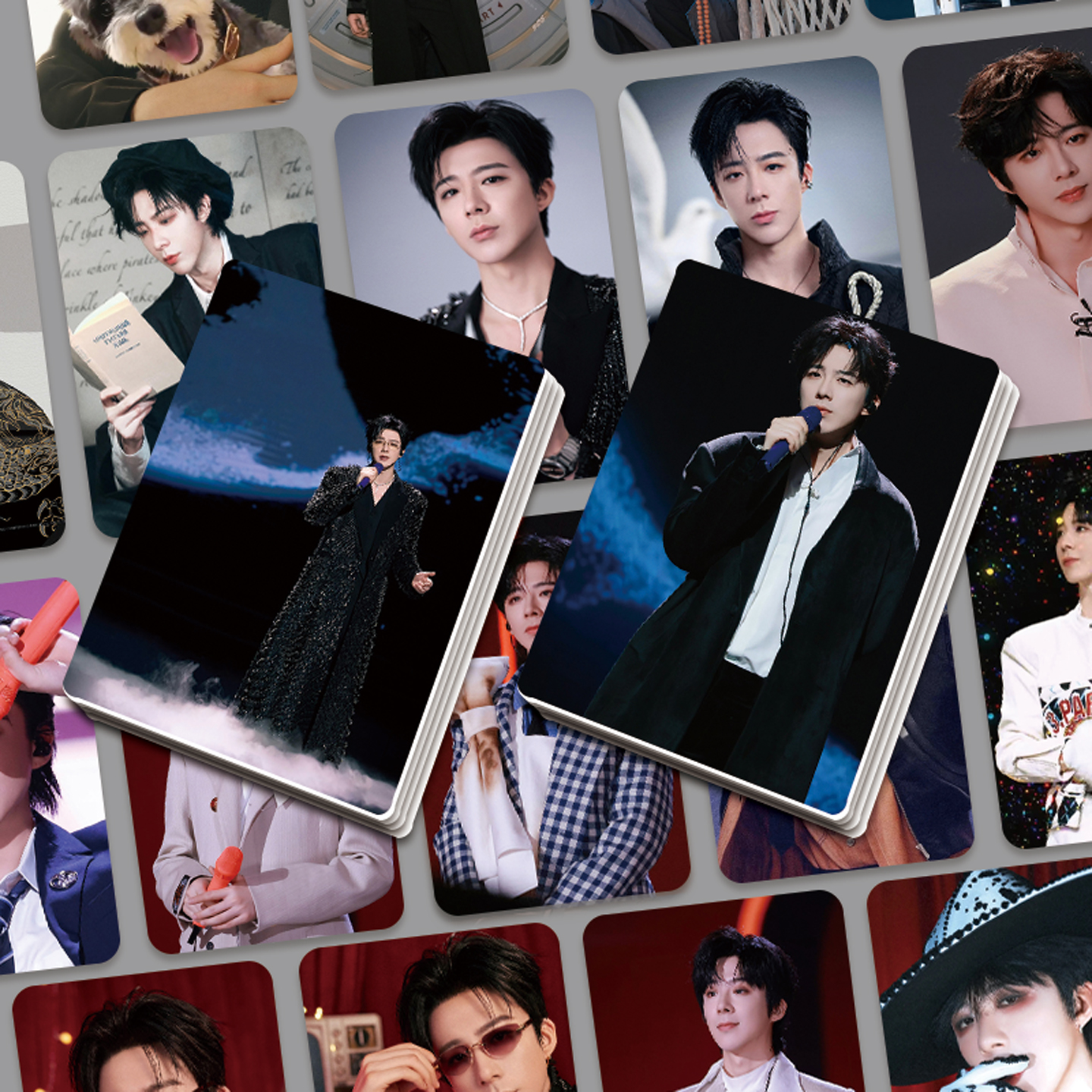 刘宇宁高颜小卡55张盒装不重复