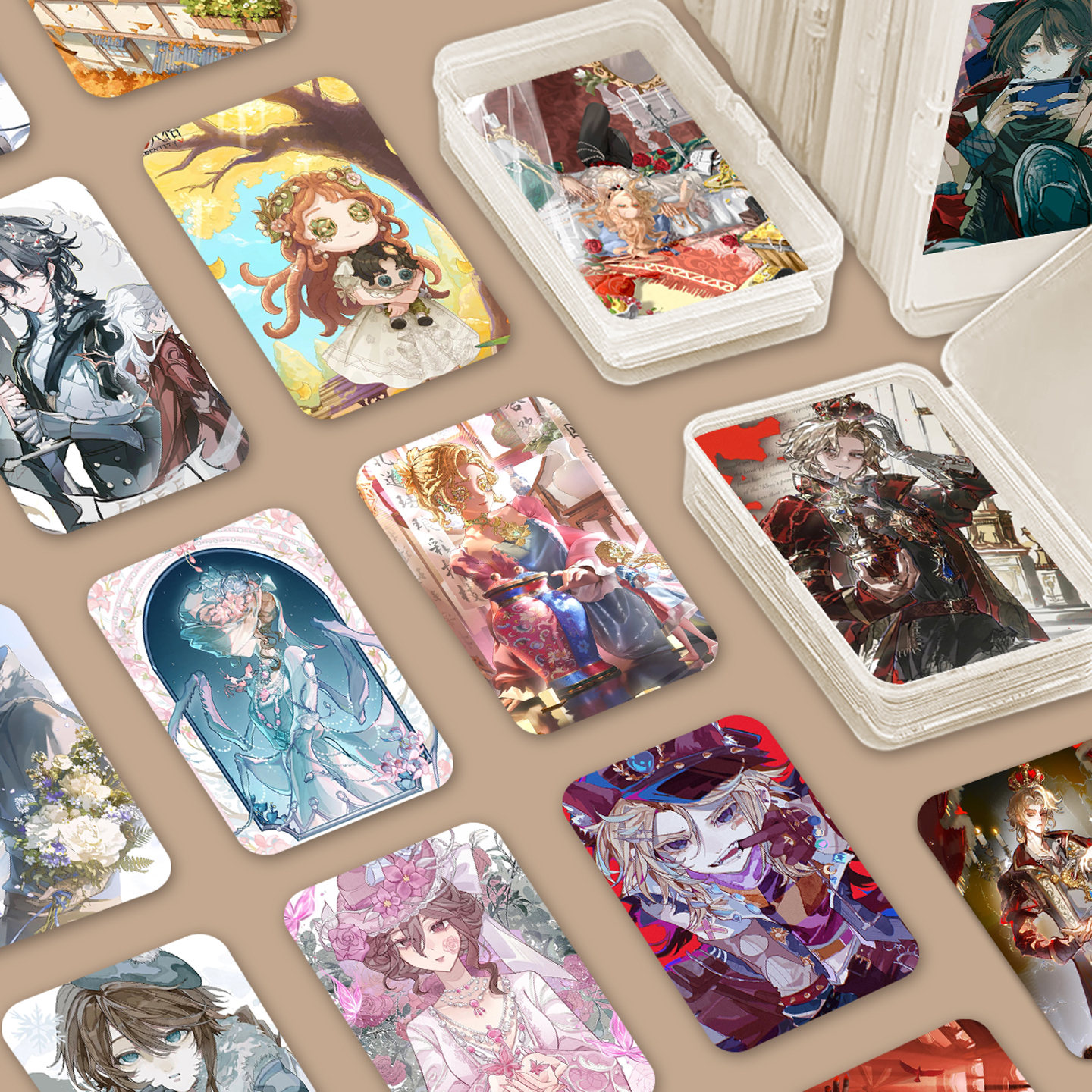 第五人格自印三寸圆角亮面小卡