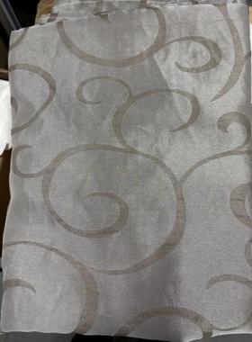 DZ158 灰色提花纱帘 1.7*2.6米