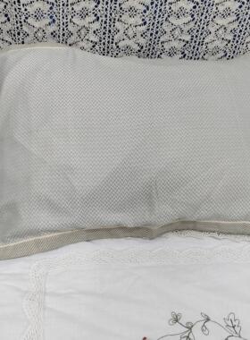 N112 绿色竹纤维枕套50*70cm一对