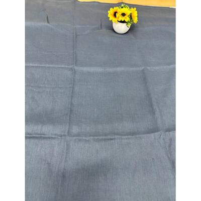 N304 蓝灰色亚麻床单 220*240cm