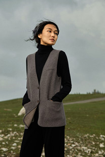 Say 幻 隐世者 马甲 空白领加密羊绒西服马甲套装 专享