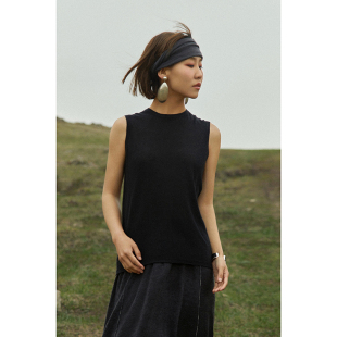 幻 简约 捉一缕清凉 羊绒背心 百搭 80支薄弹精纺无袖 SayYa