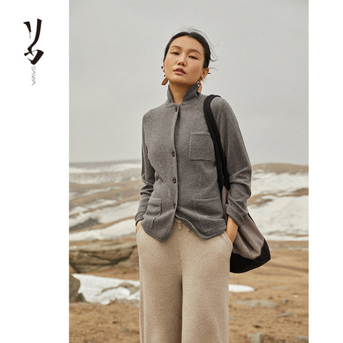 2025秋定制小桂花羊绒小西服外套