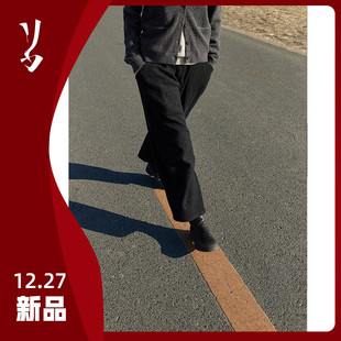 山织系列·轻岩松影纱双兜休闲灯型裤 幻 抽带 Say