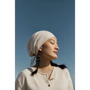 百搭 幻 双层羊绒抽绳冷帽 保暖 伴 Say