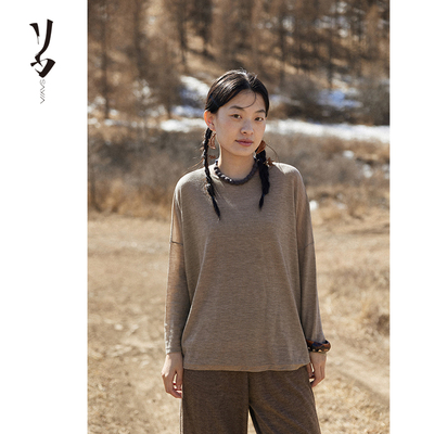 SayYa80支精纺羊绒套头衫