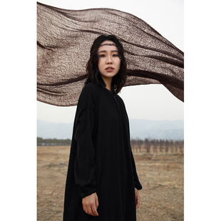 小穗高支精纺缩绒羊绒围巾 幻 Say