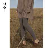 弹力加厚双面人字纹精纺羊绒打底裤 Say 一条就过冬 幻