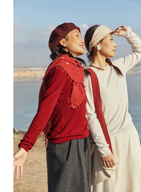 Say Ya【幻】轻易打底 基础款圆领套头衫 日常/搭配