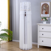 立式 空调防尘罩圆柱形柜机开机不取海尔格力美 奥克斯客厅空调套