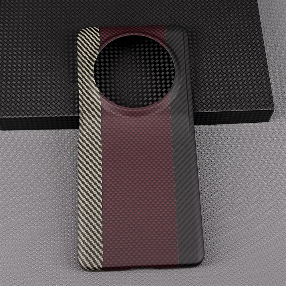 适用小米13Ultra手机壳超薄全包磨砂硬壳凯夫拉芳纶纤维13U保护套碳纤维高档商务散热防摔13su新潮男