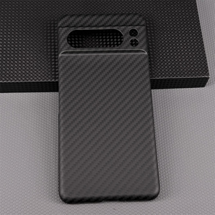 适用谷歌Pixel 8pro手机壳凯夫拉轻薄碳纤维保护套防摔磨砂芳纶纤维硬壳全包谷歌9pro手机壳商务高端