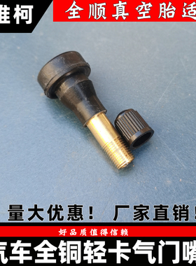 TR600纯铜橡胶嘴依维柯货车充气嘴真空胎气门嘴汽车无内胎气门嘴