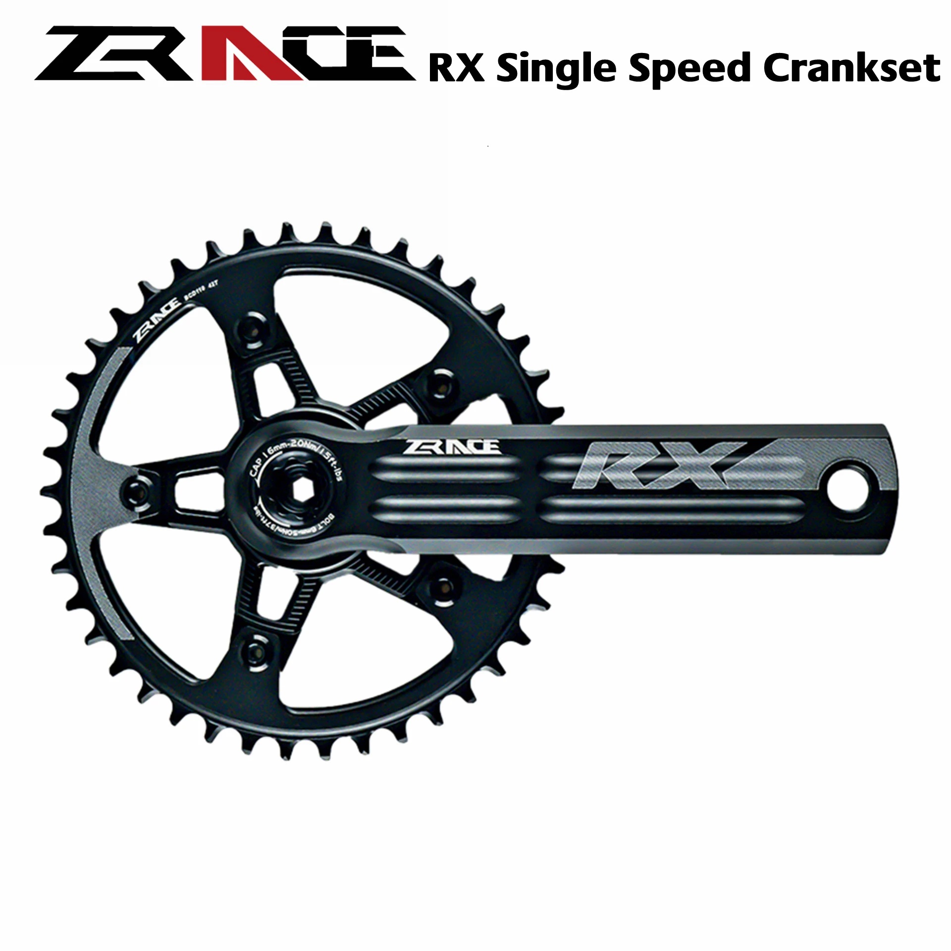 ZRACE RX公路自行车竞赛级超轻单盘 12速牙盘 BB29/ DUB牙盘 29mm