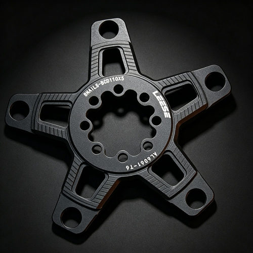 LEESE 速连公路FORCE RED QUARQ 曲柄8钉转五爪BCD110盘爪