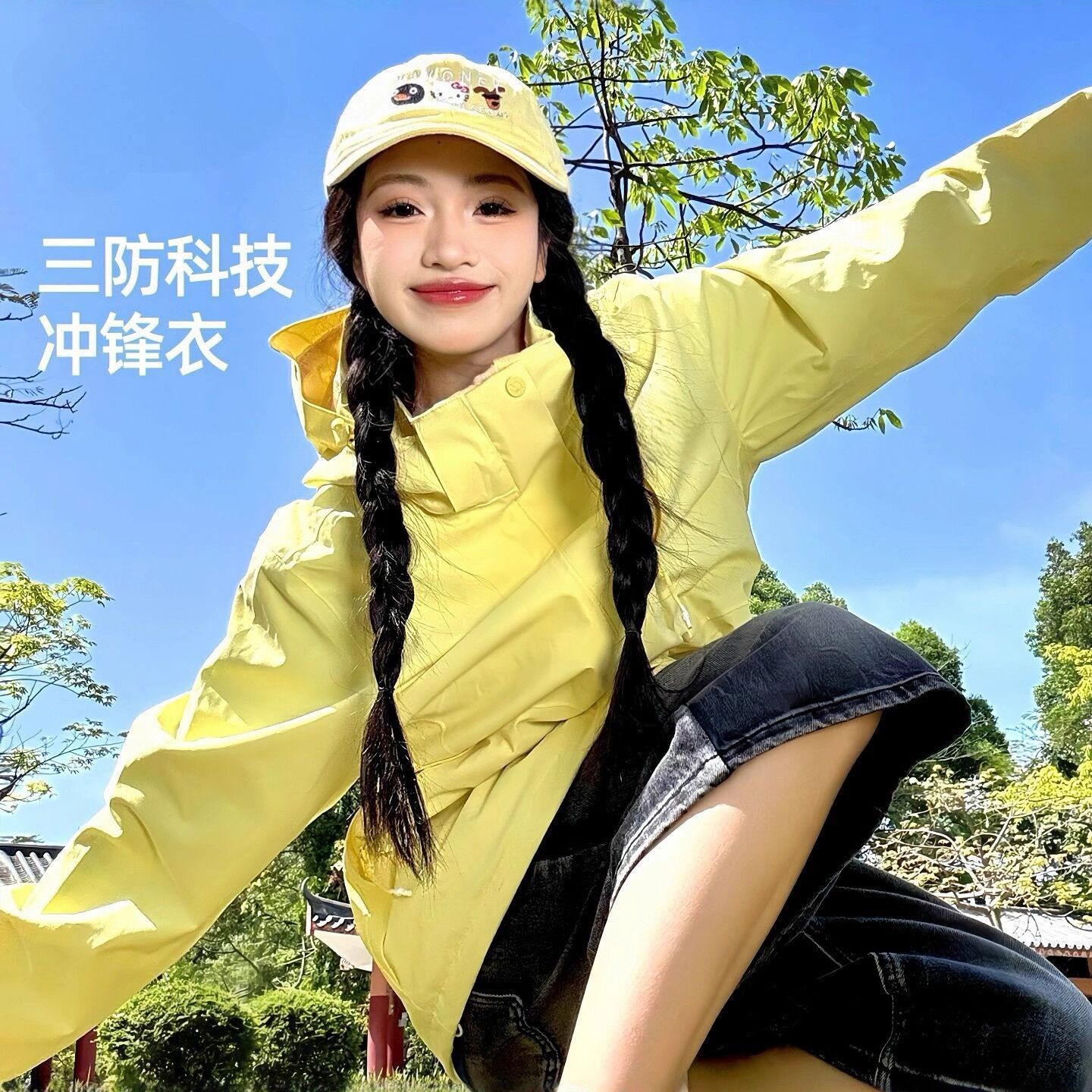 外贸尾单冬季冲锋衣夹克外套户外三合一防水情侣款三防科技