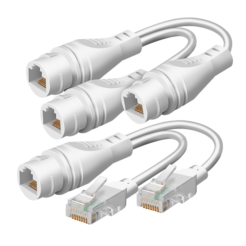 The hardware customer network is divided into two, and the splitter is connected to the network at the same time, and the broadband network cable monitoring computer is connected to the joint