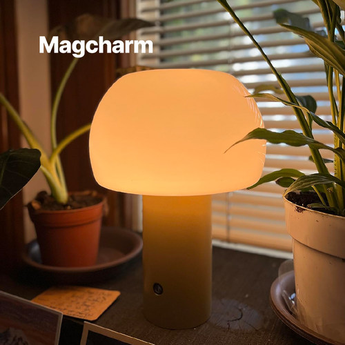 诺克Magcharm小蘑菇台灯装饰床头灯卧室客厅创意氛围灯高级睡眠灯