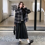 竞品毛呢外套，女装羊绒大衣，2B218