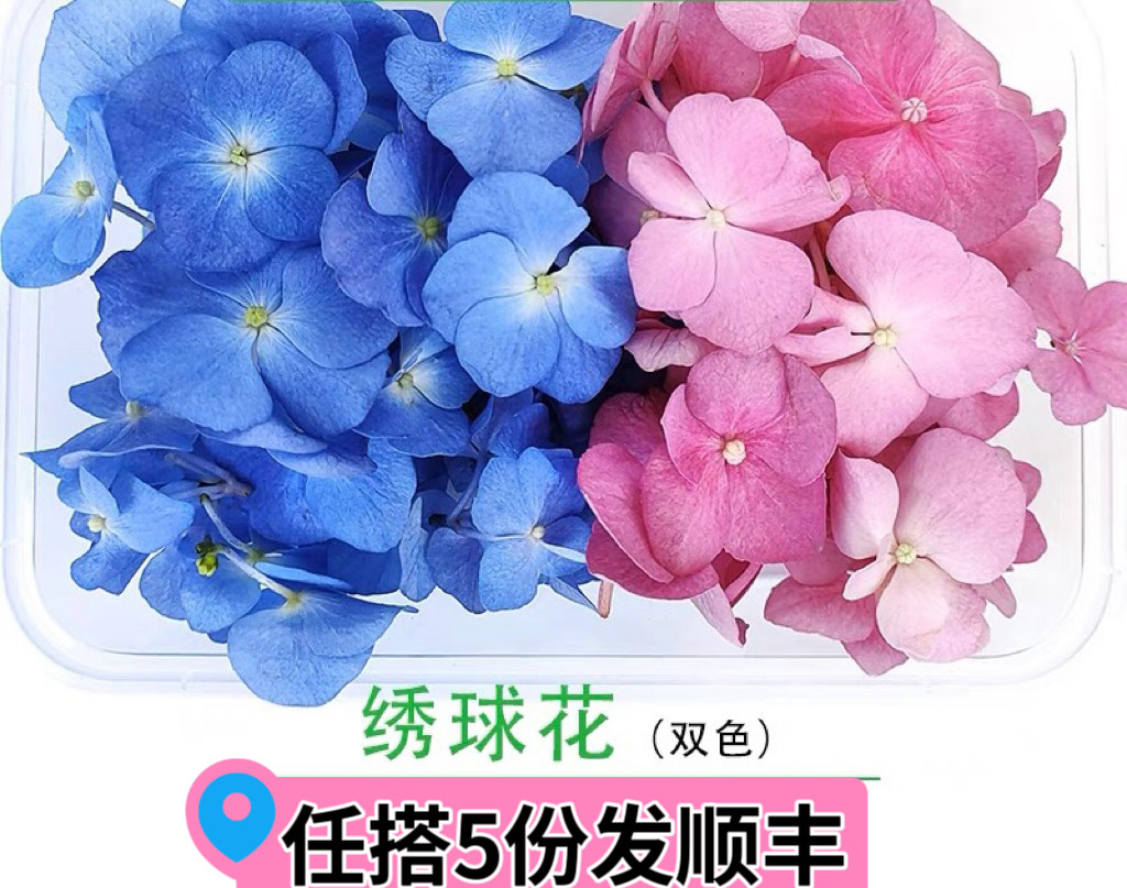 绣球花 三色可选绣球花粉色 蓝色 绿色食用花草饭店西餐摆盘装饰,鲜花速递/花卉仿真/绿植园艺,花材,淘宝优惠券,粉丝福利购,淘宝优惠卷