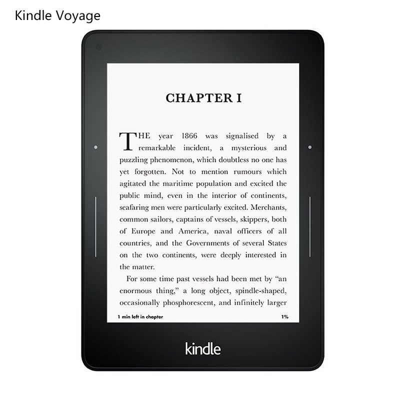 亚马逊amazon kindle voyage 6英寸电子墨水屏电子书电纸书阅读器