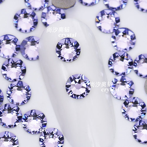 施华洛2088平底283薰衣草紫美甲