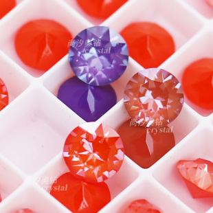 正品 施家1088美甲尖底L159l橙炽色L160I褐红L161紫炽色美甲饰品钻