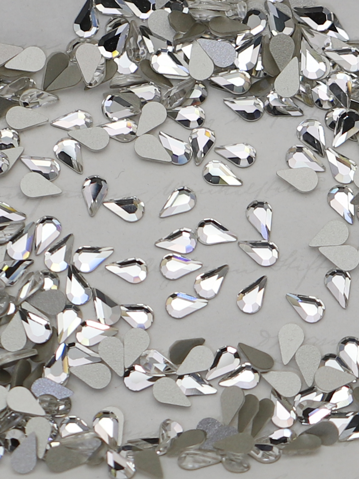 施华洛2300尖水滴美甲饰品钻