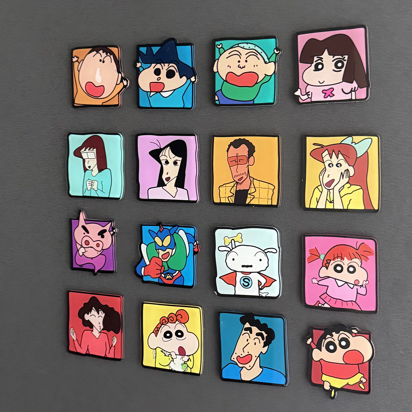 可爱卡通动漫蜡笔小新冰箱贴磁贴新款创意亚克力磁吸铁石个性装饰,家居饰品,冰箱贴,淘宝优惠券,粉丝福利购,淘宝优惠卷