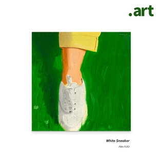 现代家居玄关门厅客厅绿色小清新装饰挂画 Alex Katz 艺术衍生品