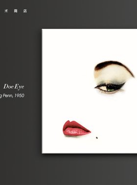 Doe Eye Jean Patchett 20世纪VOGUE时尚摄影 现代装饰画 独家