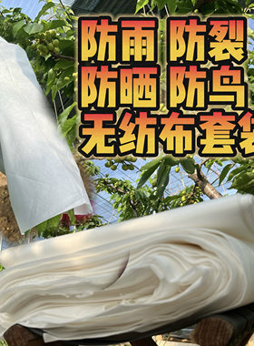 防雨布樱桃，桃，杏，李子防雨防晒防鸟尺寸60×80