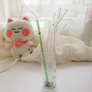 懒人喝水长吸管玻璃儿童食品级40cm卧床病人喝水超级30厘米长吸管