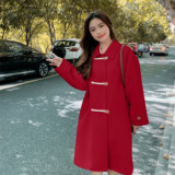 [档口现货】手缝双面羊毛大衣B252-882158-P245-K368，女装毛呢外套，浙宝252