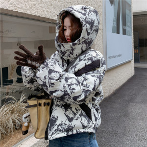 [现货】立体雪山印花羽绒服 浙宝B252-2620-P295-388，女装羽绒服，浙宝252